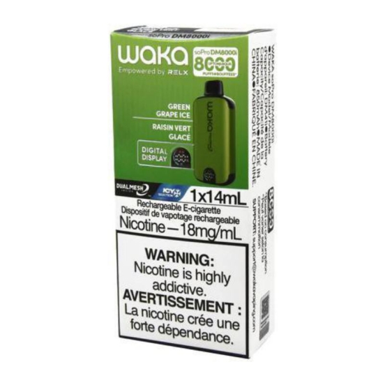 Premium Insta Waka 8000i 15000 Puffs Box Vape