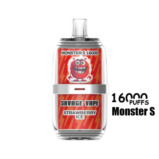 2024 Best Vape Pen Savage Monster Whiskey 16k 18000 Puffs Disposable Vape Bulk Price