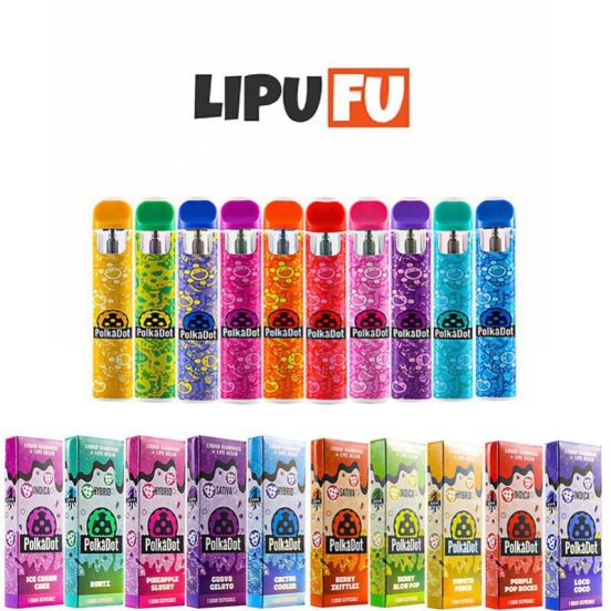 Premium Vape Pen Lipufu Polkadot Smooth Hit Disposable Vape