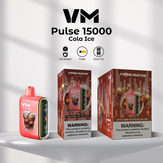 2024's Finest Vaping Disposable Vape Vaping Muster Vmpulse 15000 Puffs