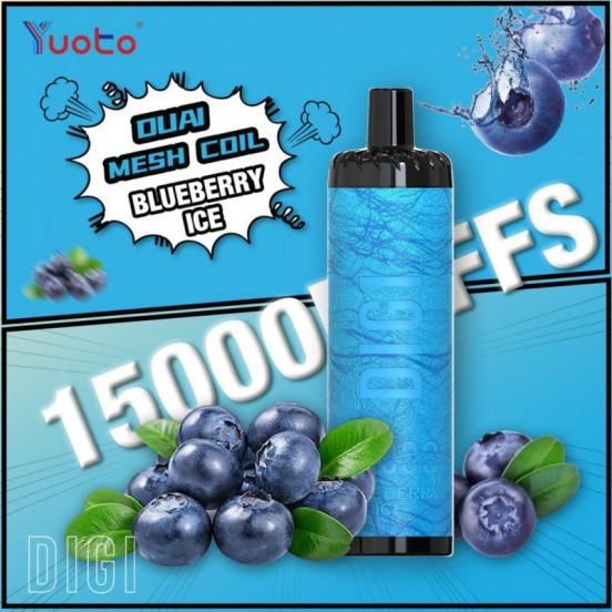 Original Insta Yuot0 Digi 15000 Puffs Vape Pens