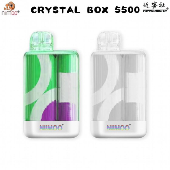 Superior Quality Vaping Muster Ndcrystal Box 5500 Puffs Bar