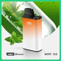 Disposable Miku Ab5000dp2412 5000mah Puffs E-cigarette Nicotine