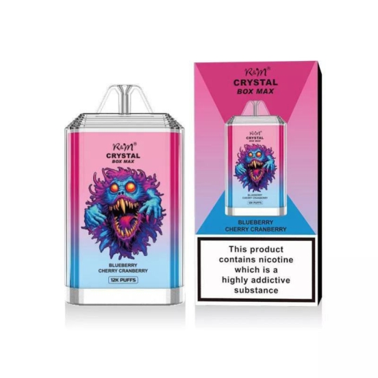 R&M Disposable Vape Brands R&m Crystal Box Max 12000 Puffs