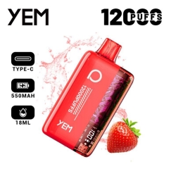 Disposable YEM Bm12s-91tz 12000 Puffs E-cigarette Nicotine