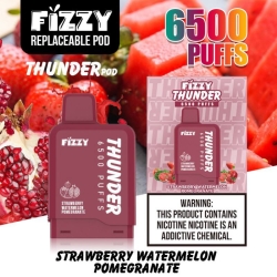 Disposable fizzy Vapes Thunder 6500 Puffs
