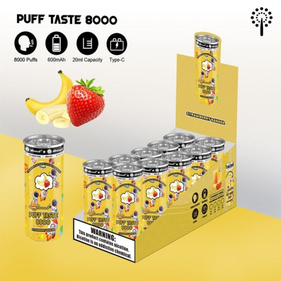 Best Vape Pen Disposable Vape zbood Taste 8000 Zbood Taste 8000 Puffs Brands