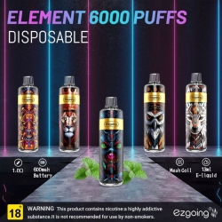 Ezgoing Element 6000 About 6000 Puffs
