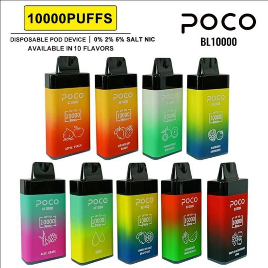 Wide Flavor Selection Vuku Poco Bl10000 Wholesale Vape Disposables