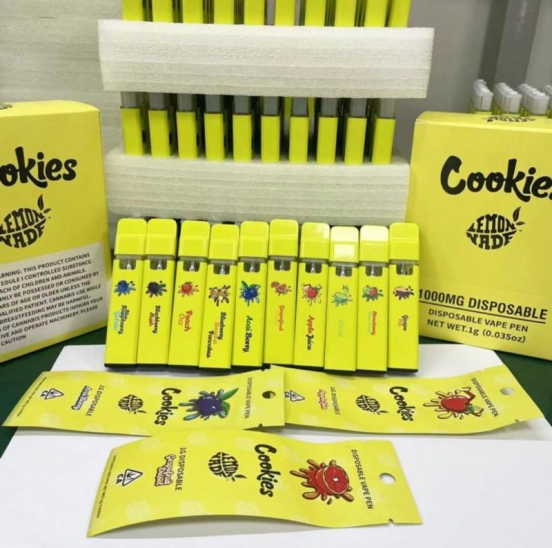 yellow cookies Wholesale Vape Pens Lemonnade X Cookies