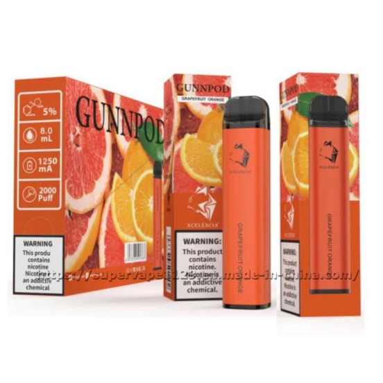 Gunpod Original Gunpod 2000 Wholesale Price Disposable Vape