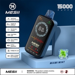 Disposable Vape Brands Mesii Visual Box 16000 Mesii Visual 15000