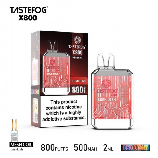 Top Sale Disposable Vape Tastefog 800 Puffs Brands