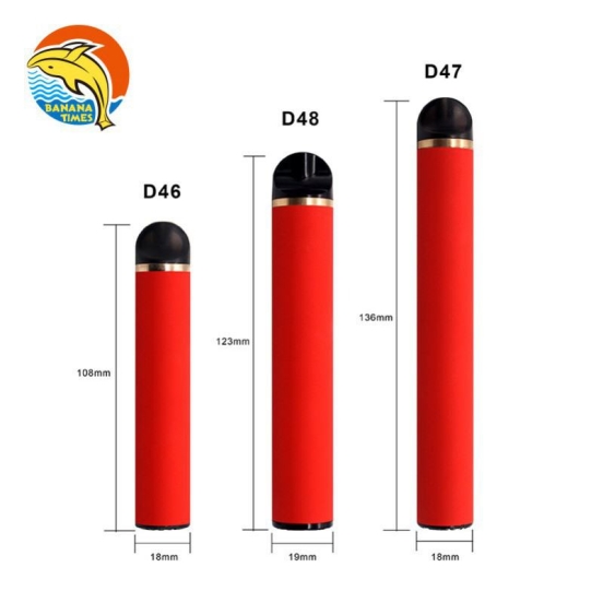 Best Selling Puff Banana Times D48 Disposable Pod 600 Puffs Electronic Cigarette