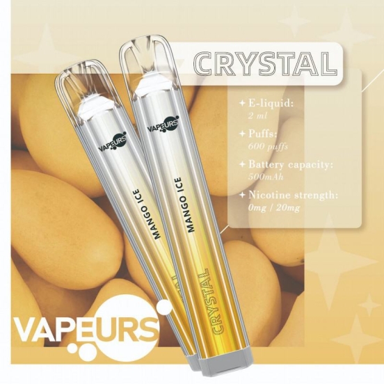 Premium Disposable Vape Pen Wholesale urs Urs Crystal 600 Puffs