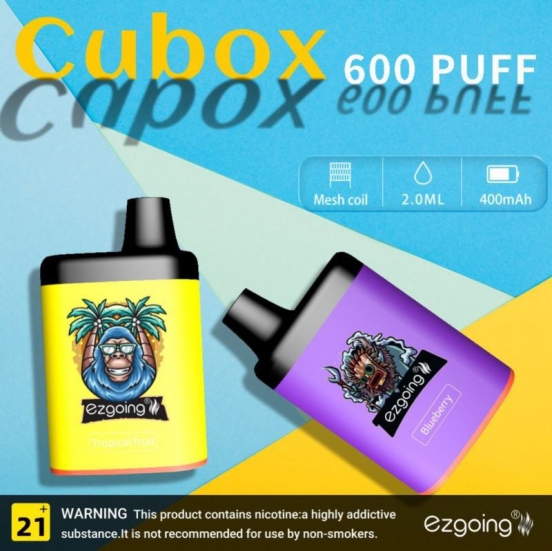 Ezgoing Cuobox- 600 Puffs Box