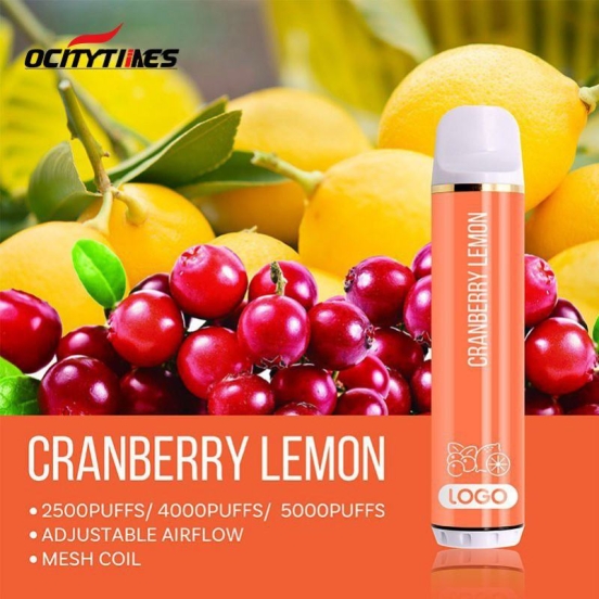 Wide Flavor Selection Vape Disposable Wholesale Ocitytimes Cr4000 2500 Puffs