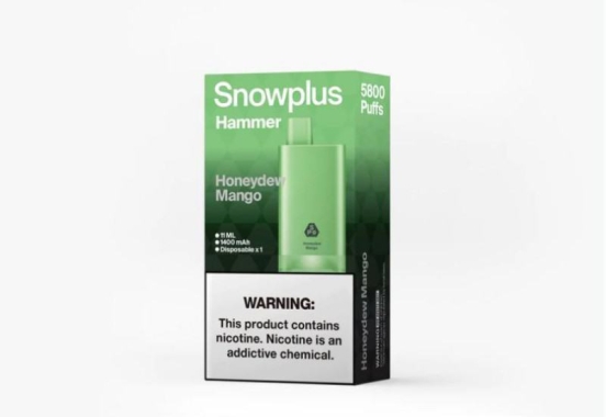 Hot Selling Snowplus Snowplus Hammer 5800 Puffs Disposables Vape Wholesale