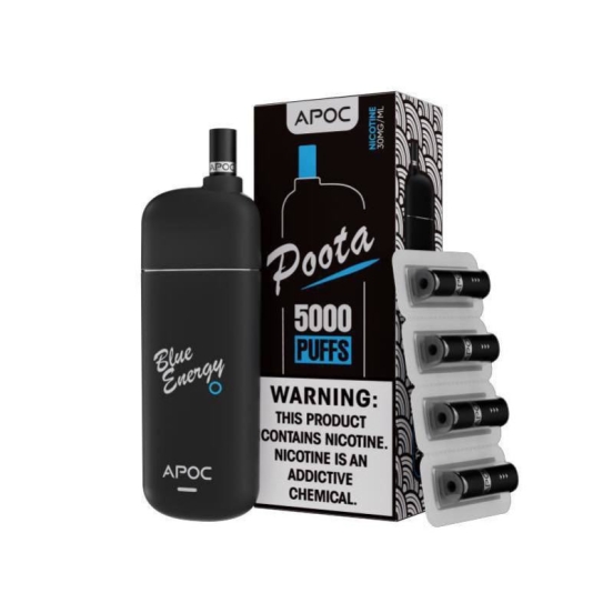 2024's Top Sellers APOC Wholesale Disposable Vape Bar Apoc Poota 5000 Puffs