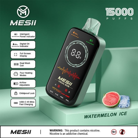 Mesii Visual Box 16000 Mesii Visual 16000 Vape Pen Wholesale