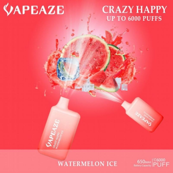 AZE & Support Customization Vape Hd600 6000 Puffs