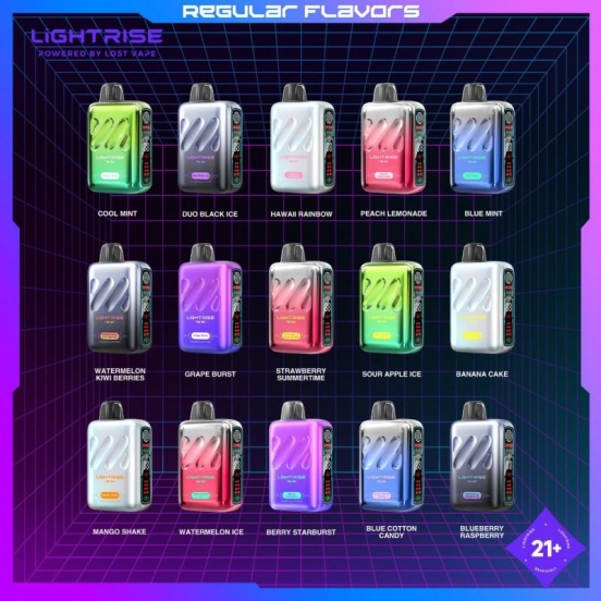 Premium Vape Pen Lost Pens Lightrise Tb 18000 Puffs