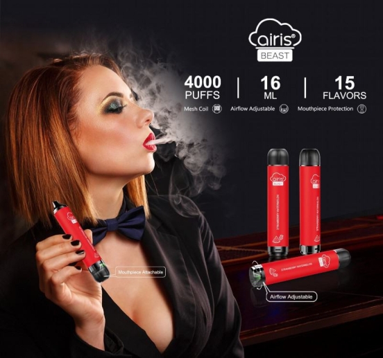 Airis Puff 4000 Puffs Disposable E-cigarette
