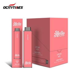 Disposable Ocitytimes Vape Hello Disposable 5500 Puffs Brands