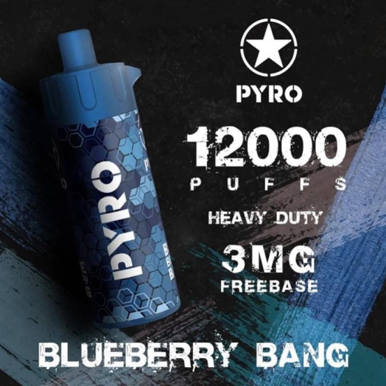 Volestech Bars Pyro  Mtl Dtl 12000 Puffs Disposable Vape