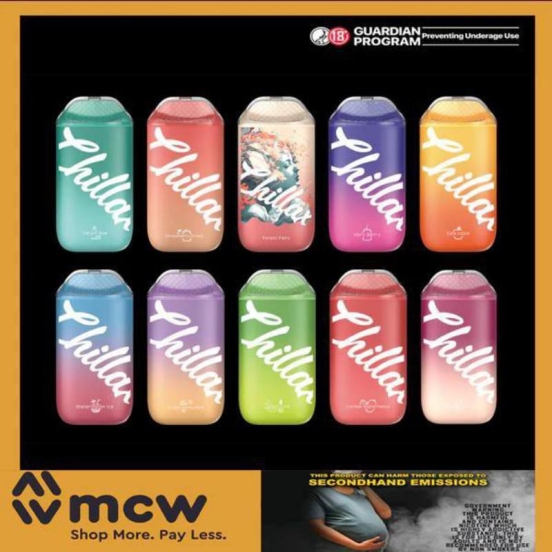 Chillax Bar Neo 8000 Twisted Ghost 15000 Puffs Hits Vape Puffs