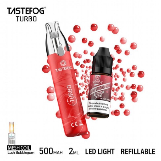 2024 Bulk Price Wholesale TASTEFOG Tastefog Turbo Vape Pen