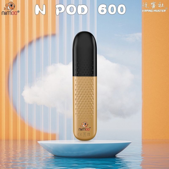 2024 Best Vape Pen Wholesale Price Disposable Vaping Muster Ndnpod 600 Puffs Vape Pen