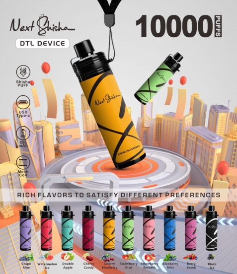 2024's Premium Vape Pen Maskking Disposable Vape Pens Next Shisha 10000 Puffs