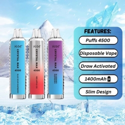 Disposable Vape zbood R&m Crystal Max 4500 Sigaraecigdevicecig Puffs Brands