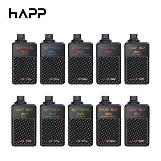 Ocitytimes Wholesale Disposable Vape Happ Rc 8000 Puffs