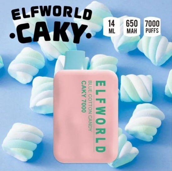 Elfworld Caky 7000 Disposable Vape Device