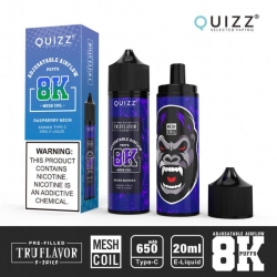 Disposable QUIZZ Qd62-v2- 8000 Puffs