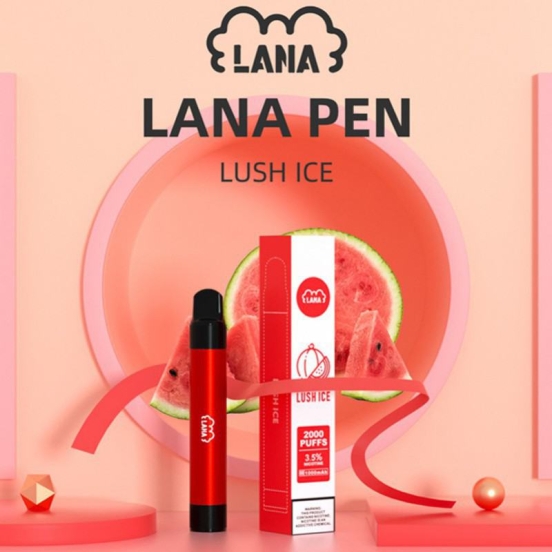 Wide Flavor Selection Iget Lana 2000 Puffs Vape Pen