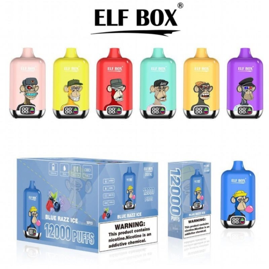 Elf box Digital Box 12000 Puffs Vape Pens