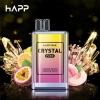 Disposable Vapride Vapride Happ Crystal Pure 6000 Puffs Vape Pen