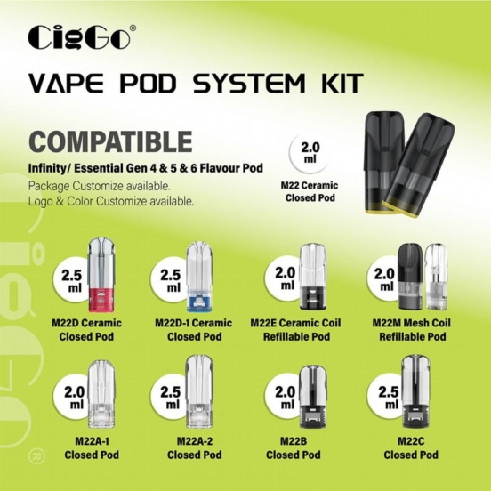 CigGo Vape Pens Ciggo M22a