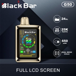 Black & Custom Logo G50 25000 Puffs Electronic Cigarette Puff