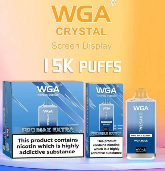 Wholesale Wga Crystal 15000 Puffs Disposable Vape Pen