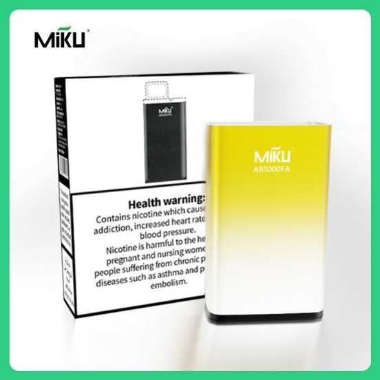 Wholesale Disposable Vapes Miku Abfa2312 5000 Puffs