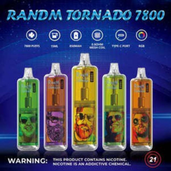 Wholesale Disposable Randm 7800 Puffs Vapes