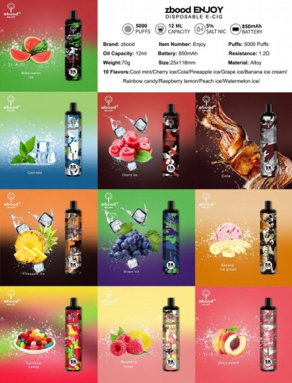 volestech Disposable Vape Wholesale Zbood 5000 Puffs