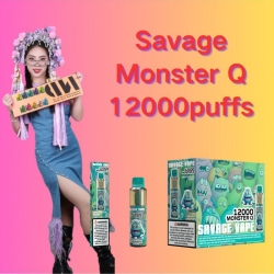 DisposableSavage Monster Q 12000 Vapes