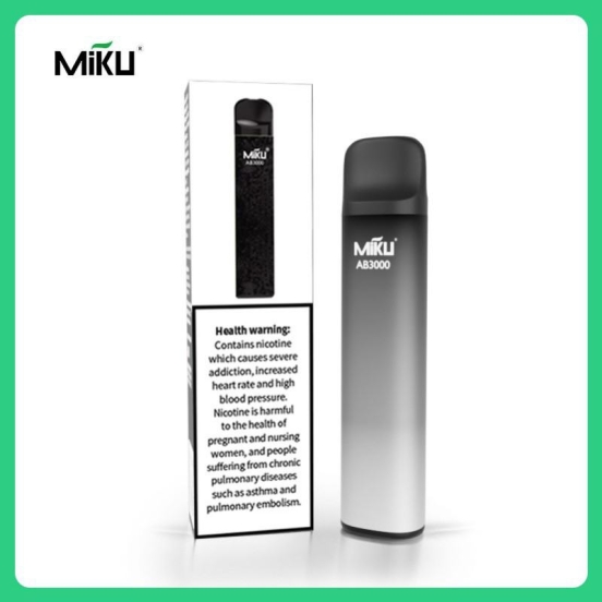 Miku Bar Ab1311 3000 Puffs Hits Vape Puffs