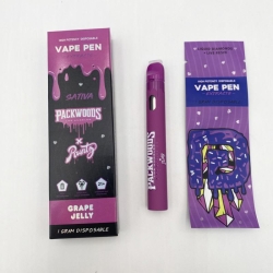 Packwoods X Runtz Pr49 Vape Big Puff Pen Plus