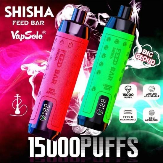 Oem Disposable Vapsolo Feed Shisha Disposable Electronic Cig